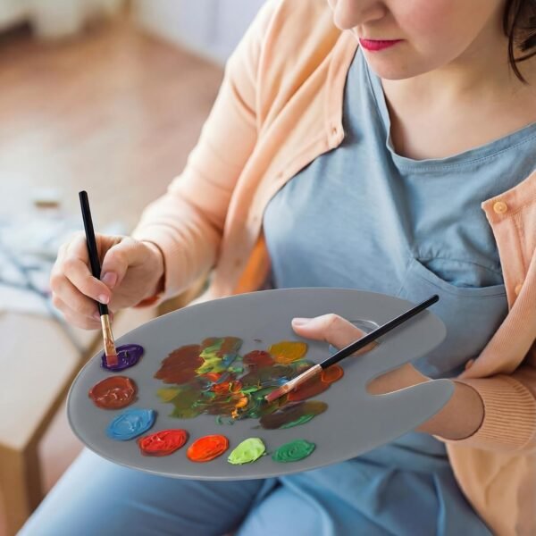 Glass Painting Palette for Color Mixing