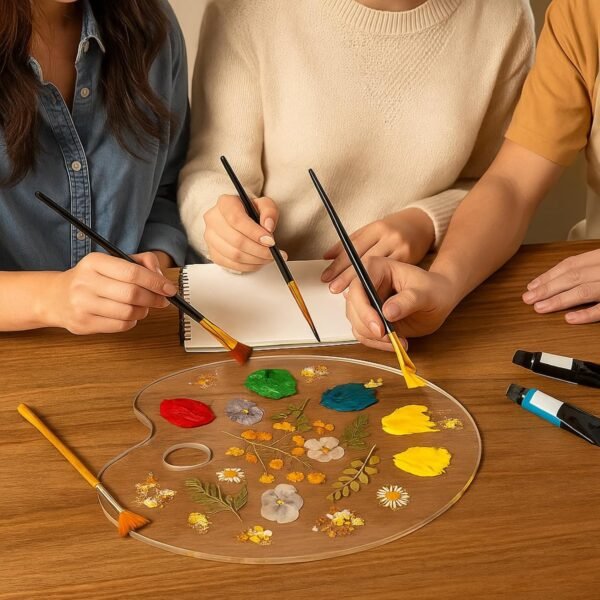 Botanical Painting Palette for Color Blending